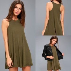 Women’s Tank Easy Shirt Dress